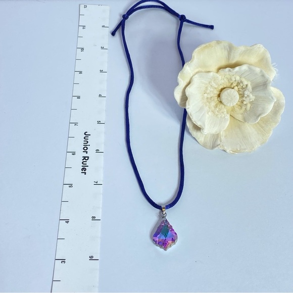 Elegant Purple and Blue drop Pendant car charm - Picture 4 of 7